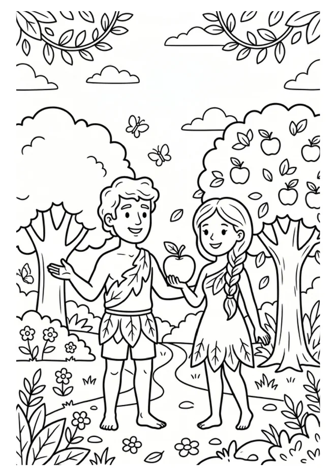 Desenhos biblicos para colorir para imprimir e colorir - imagem 7